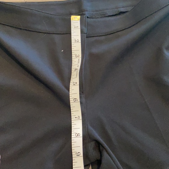 Express Black Pants With Gold Side Stripe Womens Size 3/4 - Picture 4 of 8